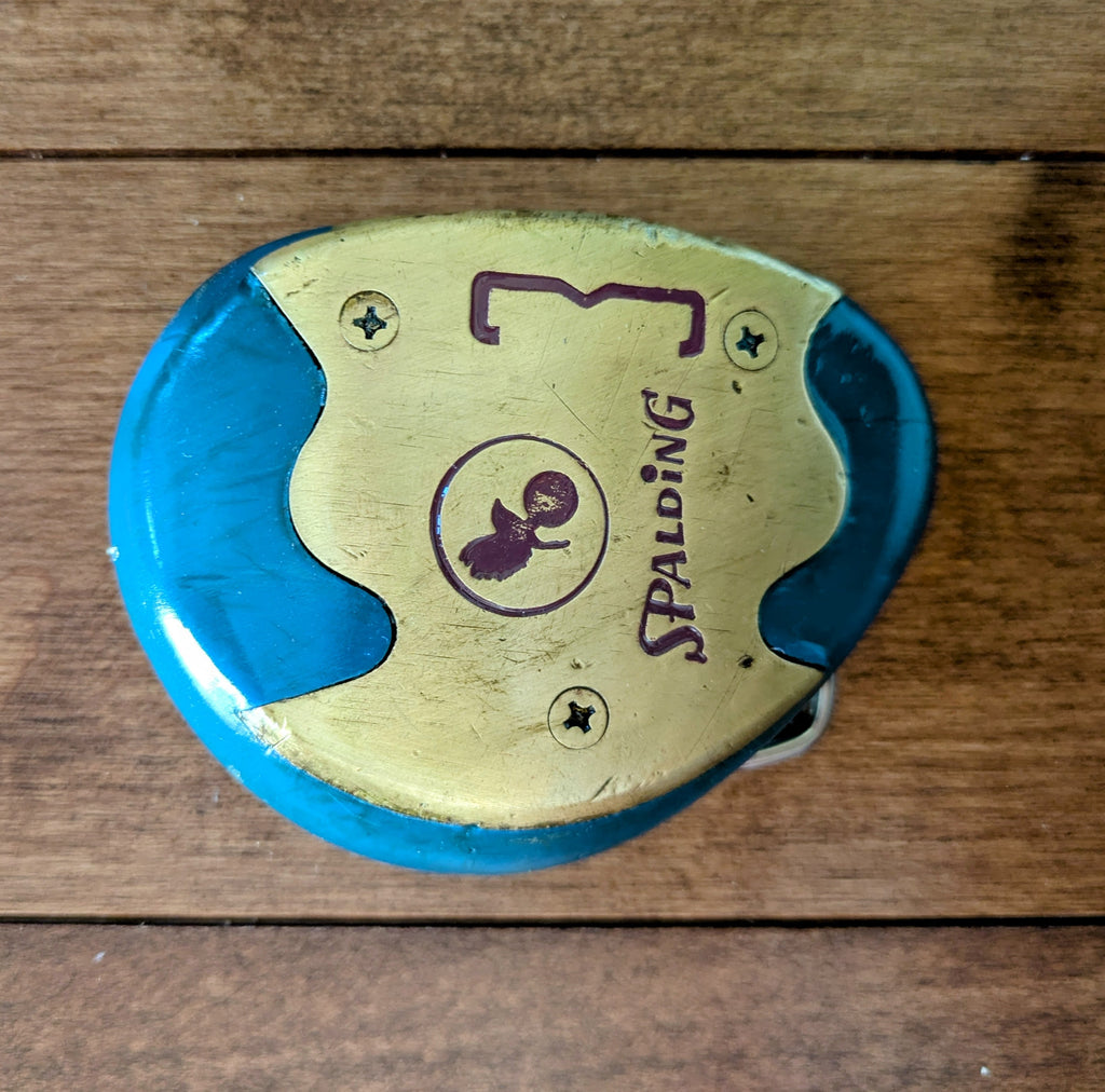 Golf Club Belt Buckle - Spalding 3