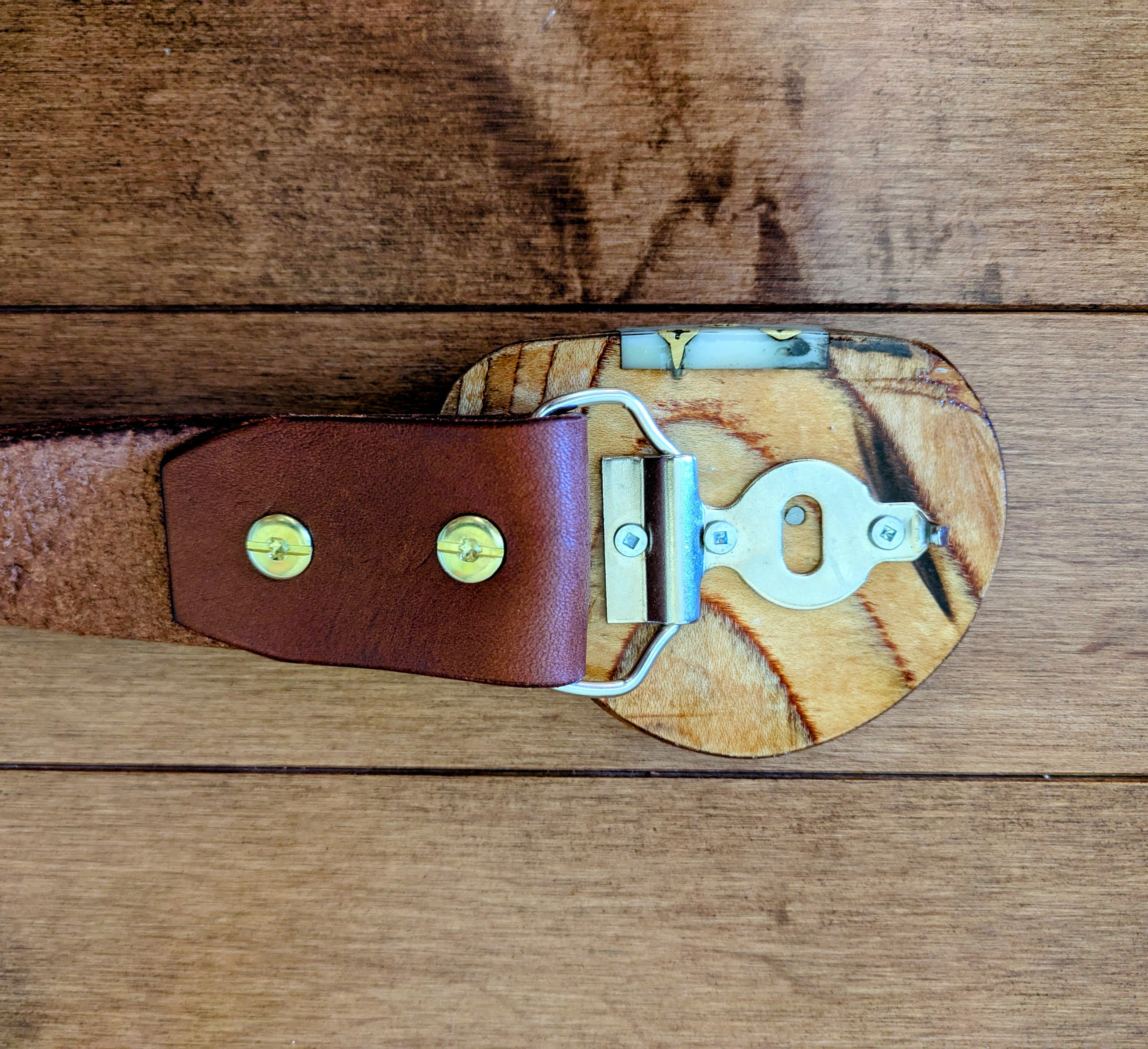 Golf Club Belt Buckle - Spalding