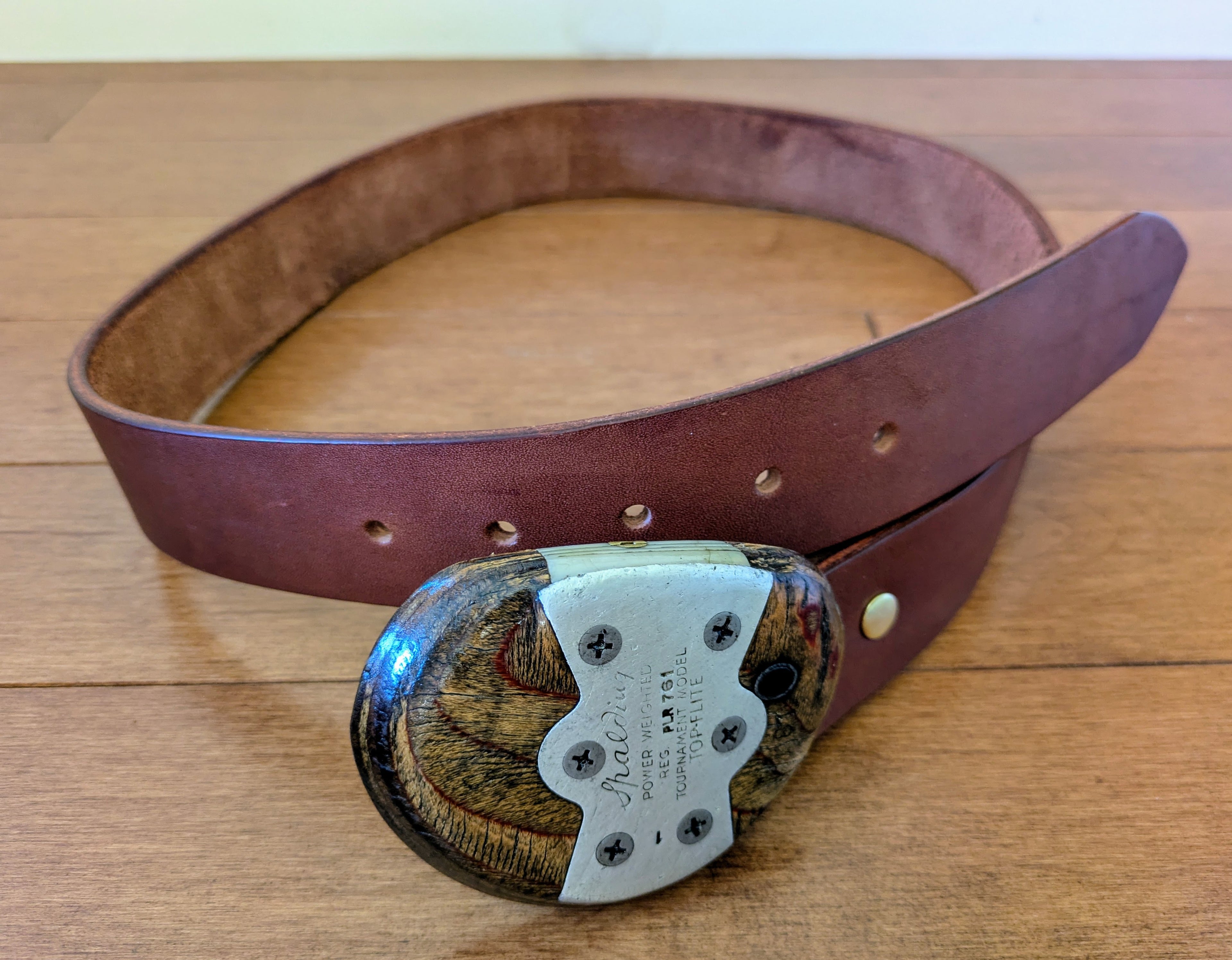 Golf Club Belt Buckle - Spalding