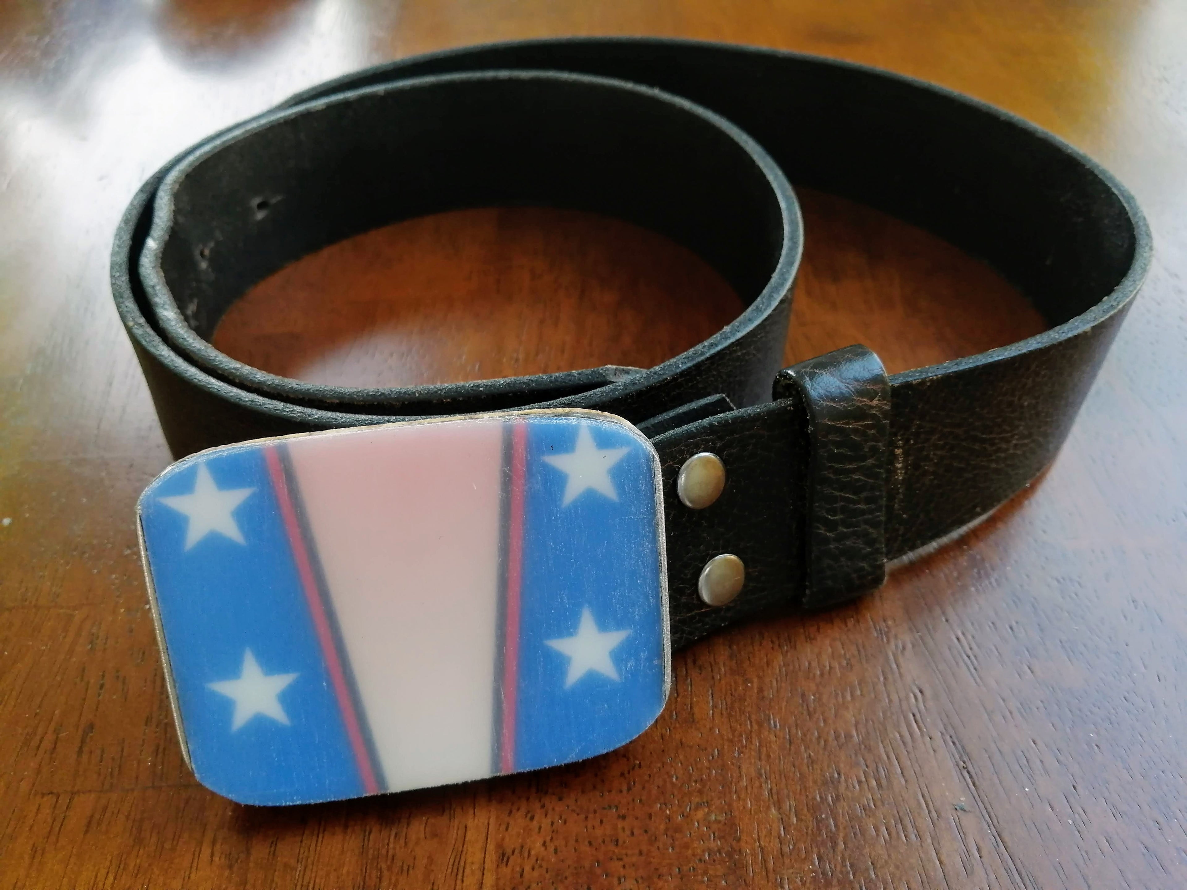 Ski Belt Buckles - Stars