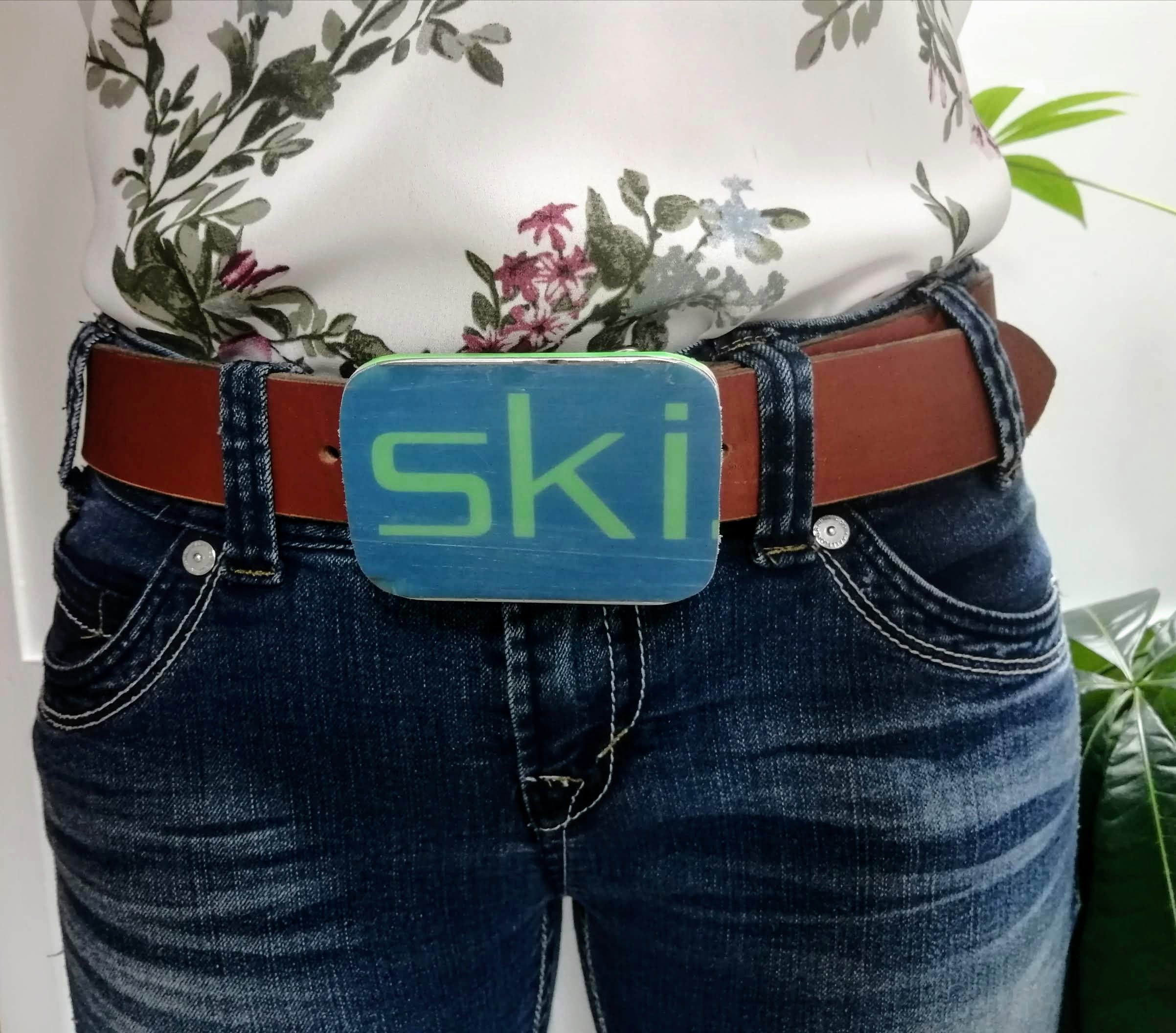 Ski Belt Buckle