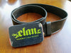 Ski Belt Buckles - Green Elan