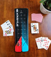 Kastle Ski Cribbage board