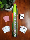 Kastle Speed machine- Race Ski Cribbage board