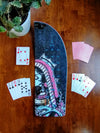 Prior Split-board Cribbage Board - Queen & Snake