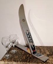 Ski Wine Rack - Elan Grey