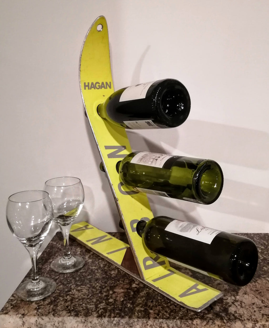 Ski Wine Rack - Hagan Alpina